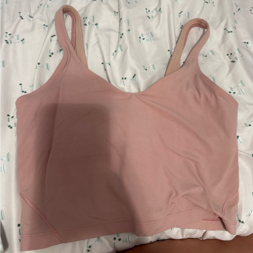 lululemon blush pink align top